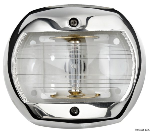 Fanale Classic 12 inox poppa bianco - 11.407.04